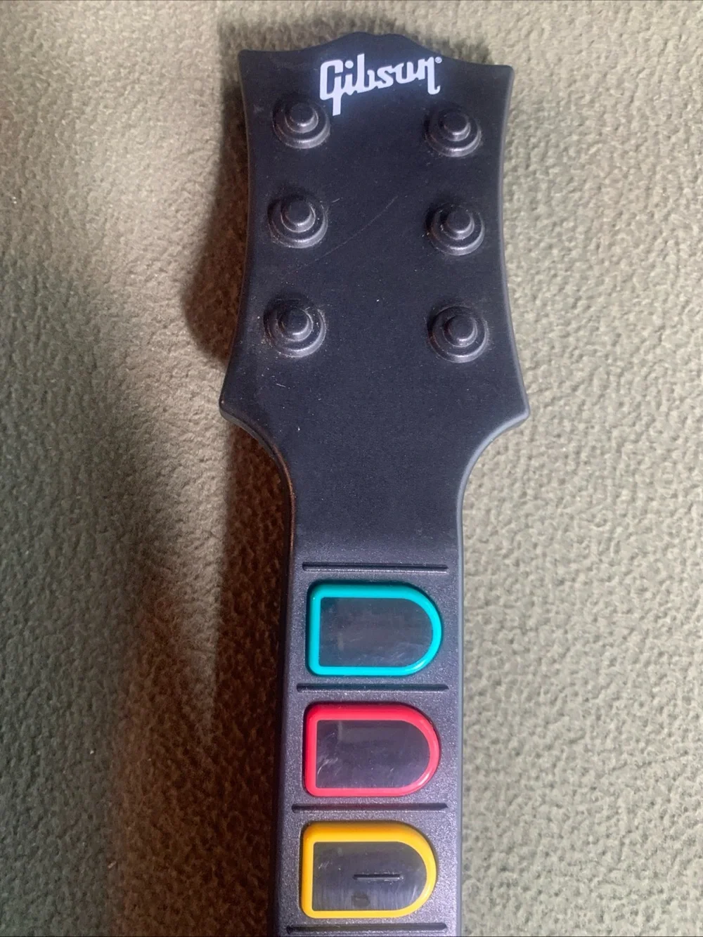 Les Paul controller for Nintendo Wii. Model: 95125.805. Fair condition.